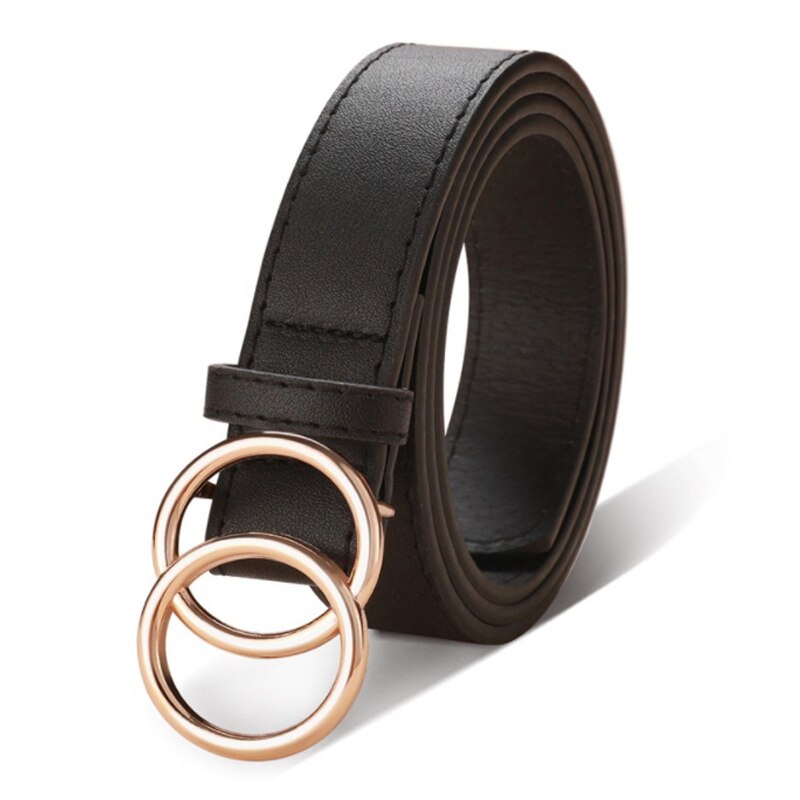 G belt black leather belts for women