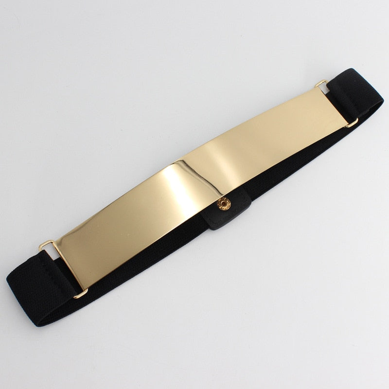 Gold Silver Classy Elastic Belt