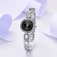 Simple Casual Small Dail Alloy Strap Ladies Bracelet Watches