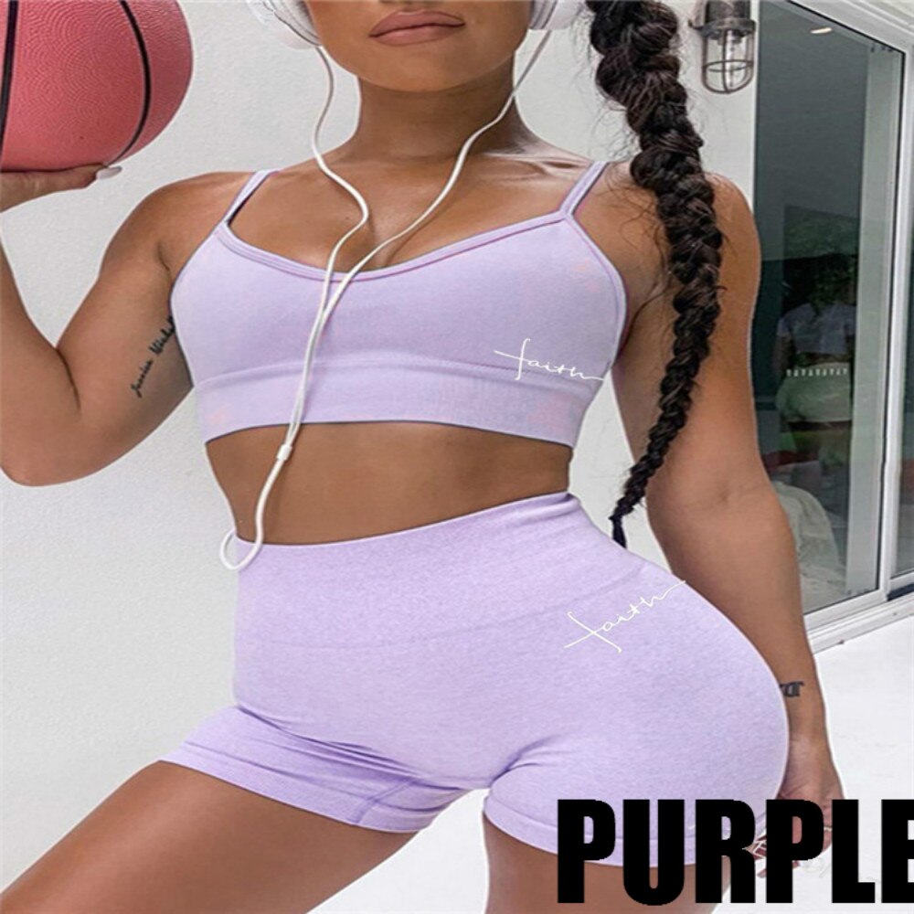 Women Workout Clothes Running Sport Set