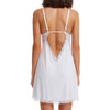 V Neck Solid Color Sleeveless Backless Nightwear Nightgown Sleepwear