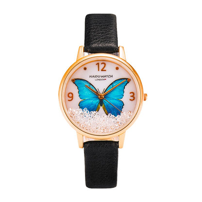 Waterproof Leather Strap Top Brand Luxury Fashion Casual Quartz Ladies Wristwatch