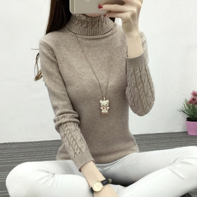 Cashmere Knitted Women Sweater And Pullover