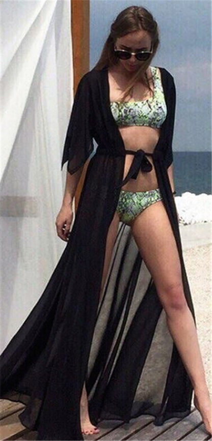 Chiffon Long Dress Bikini Cover Up