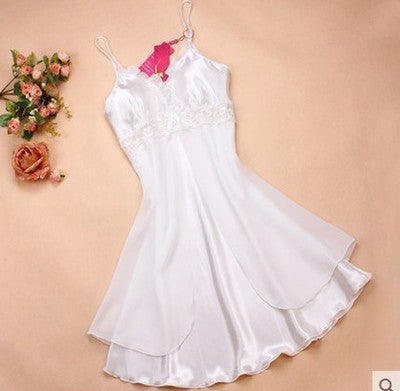 Fashion Sexy Women Lingerie Nightgown Casual Ladies Sleepwear Nightdress Camisola Vestidos Femininos Nightie Women Clothing