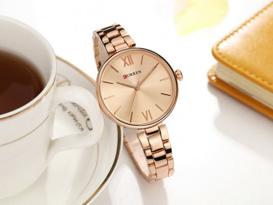 Waterproof Stainless Steel Quartz Women Watch