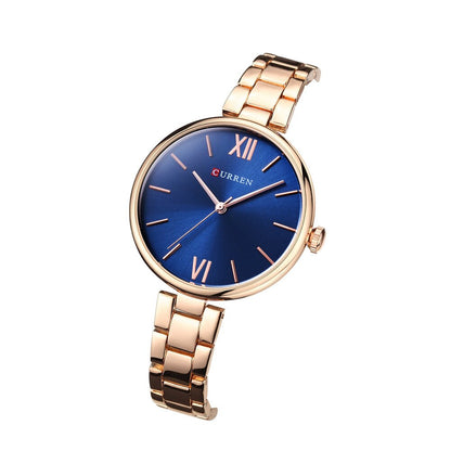 Waterproof Stainless Steel Quartz Women Watch