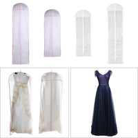 Long High Quality Long Wedding Dess Dust Bag Evening Dress Dust Cover Bridal Garment Storage Bag 150/180cm