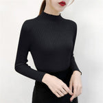 Knitted Sweater Female Simple Pullover