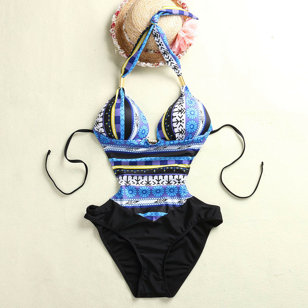 One-Piece Costume Bandage Backless Padded Swimsuit Monokini Beach Summer Bathing Suit Bikini Set