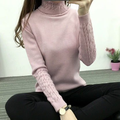 Cashmere Knitted Women Sweater And Pullover