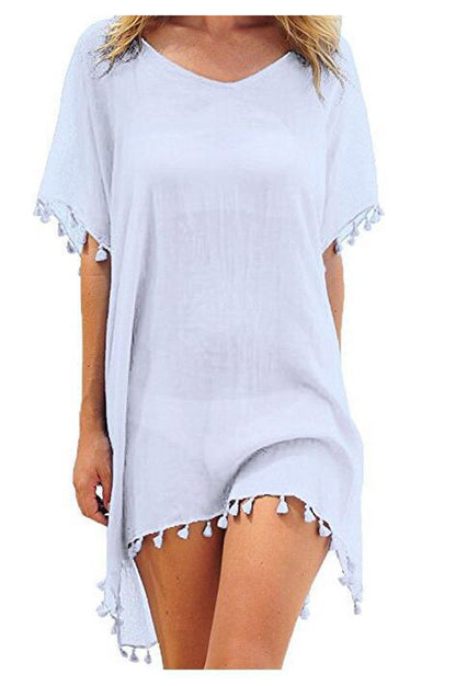 Lace Hollow Crochet Swimsuit Cover Up