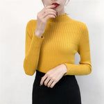 Knitted Sweater Female Simple Pullover