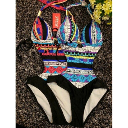 One-Piece Costume Bandage Backless Padded Swimsuit Monokini Beach Summer Bathing Suit Bikini Set