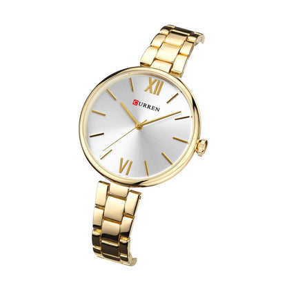 Waterproof Stainless Steel Quartz Women Watch