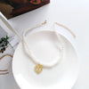 Pearl necklace aesthetic personality girl jewelry necklace