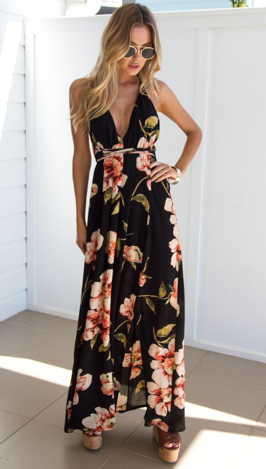 Robe longue best sale femme 2020