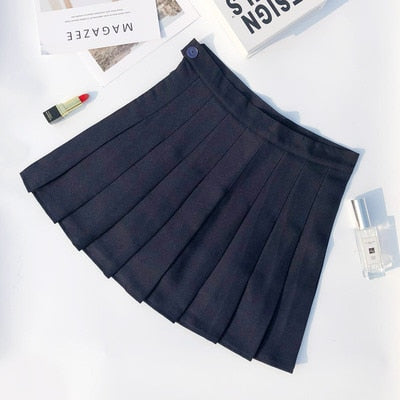 Women's Fashion High Waist Skirt Pleated Wind Skirt Ulzzang Cosplay Kawaii harajuku Female Mini Short Skirts clothing for women