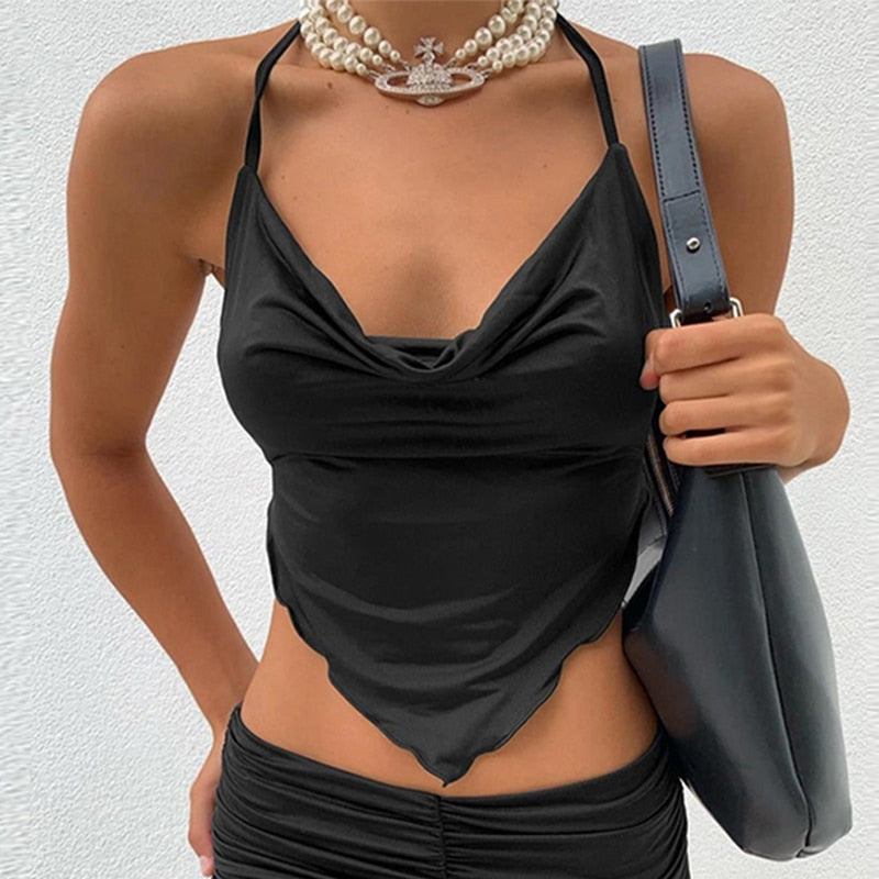 Summer Casual Pleated Skirt Sets Women Sleeveless Camisole And High Waist Short Skirts Suit 90s Y2k Trendy Beach Two-Piece Set