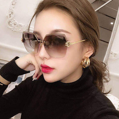 Vintage Lady Summer Style Sun glasses Female Famous UV400