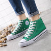 Canvas High Top Light Breathable Tennis Shoes