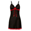 Silk Satin Night Dress Sleeveless Nighties V-neck Nightgown Plus Size 3XL Nightdress