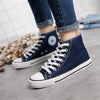 Canvas High Top Light Breathable Tennis Shoes