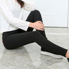 High Stretch Waist Women Elastic Skinny Pencil Jeans Leggings With Pocket