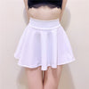 Lady Mini Skirts Outdoor Sexy Sweet Harajuku Girls Dance Short Skirt Street Wear High Waist Big Hem Flared Pleated Women Skirts