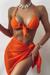 iTranyee Sexy Women Chiffon Swimwear Pareo Scarf Cover Up Wrap Kaftan Sarong Beach Wear Candy color Bikinis Cover-Ups Skirts y2k