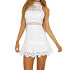2020 Summer Dress Women Sexy Beach White Mini Dress Bodycon Holiday Backless Party Dress Vestidos