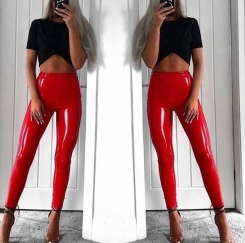 High Waist Pencil Pants Stretch Trousers Pants