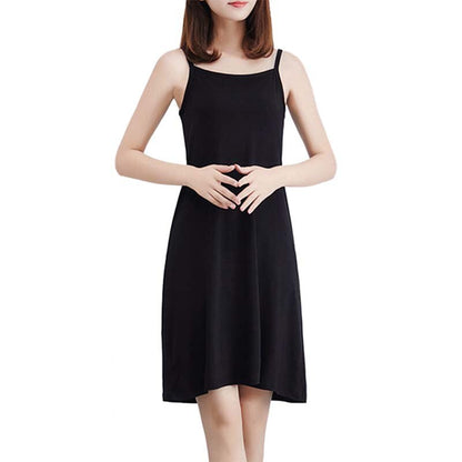 Sleeveless Casual Dress Burgundy Petticoat Fitted Short Cami Dress Women Plain Bodycon Dress