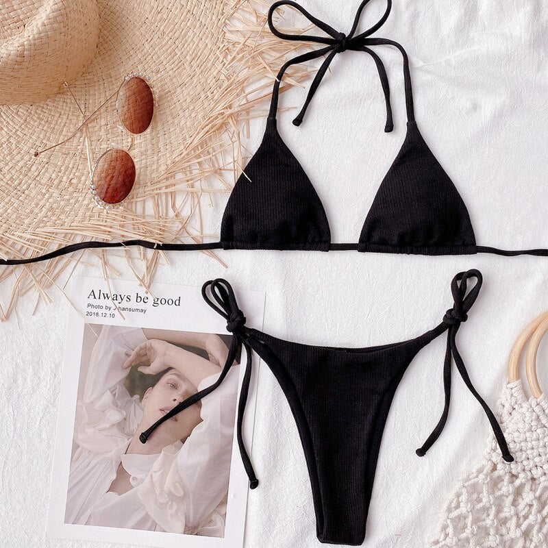 Micro Bikini Swimming Suit Women Swimwear Female Bikinis Set Separate Swimsuit Women Bathing Suits