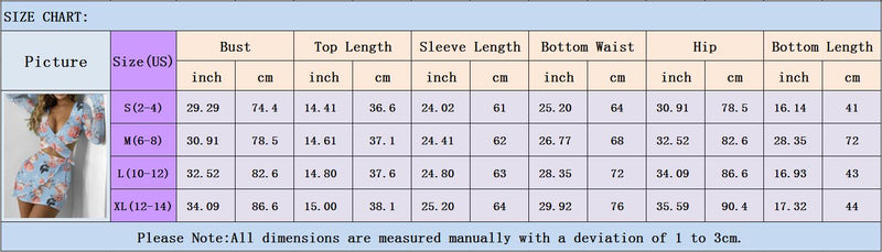 wsevypo Office Lady Floral Two Pieces Skirts Suits Women Dress Sets Elegant Long Sleeve Cross Tied Crop Tops+Wrapped Skirts