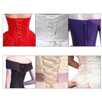 118Inch Wedding Dress Zipper Replacement Adjustable Corset Back Kit Lace-Up Satin Ribbon Ties for Bridal Banquet Evening Gown