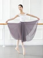 Tulle Skirt Gymnastics Leotard Teachers Wraps Ballet Dance Ballerina Chiffon Dance Skirts