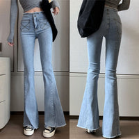 Vy1050 2020 spring summer autumn new women fashion casual Denim Pants woman female OL distressed jeans