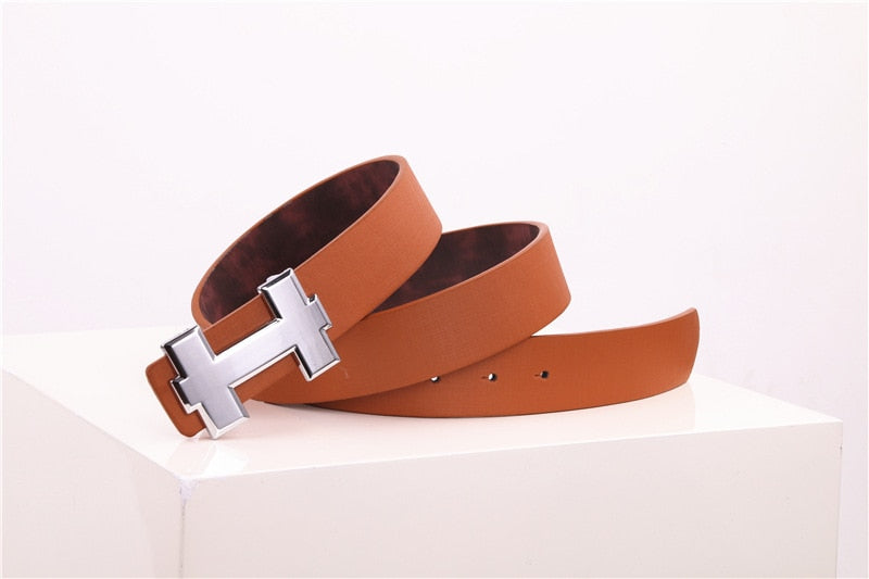 Buckle Strap Leather Women Belt