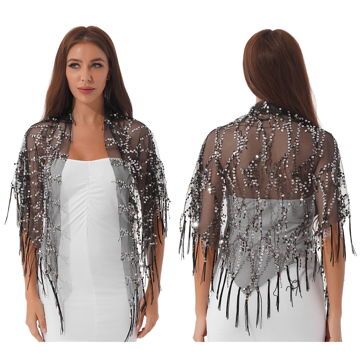 Fringed Scarf Outerwar Cardigans