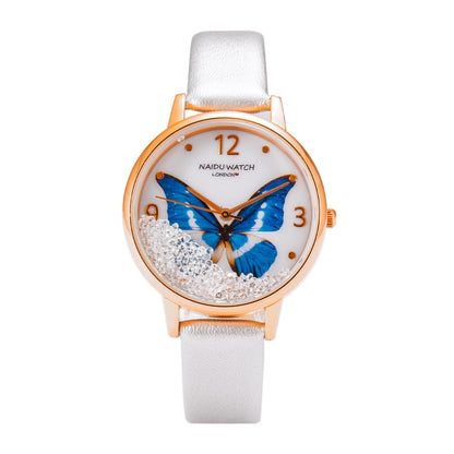 Waterproof Leather Strap Top Brand Luxury Fashion Casual Quartz Ladies Wristwatch