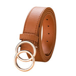 high quality leather belt for women