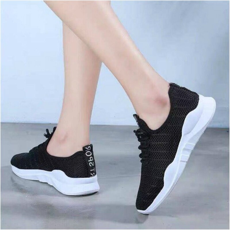 Women Tennis Shoes Chunky Height Increasing Thick Bottom