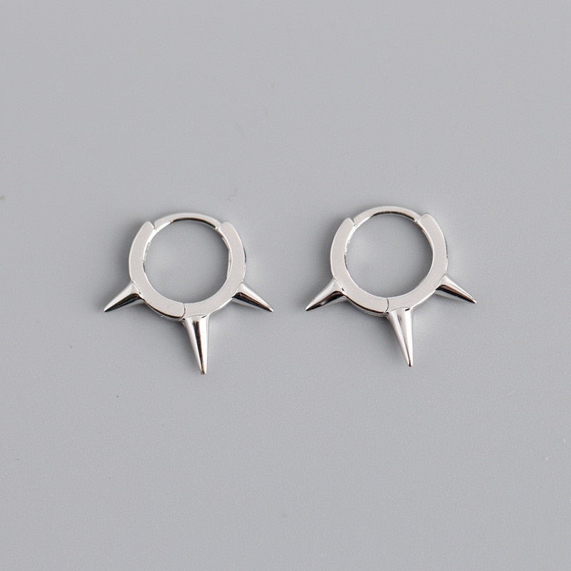 925 Sterling Silver Chain Studs Earrings