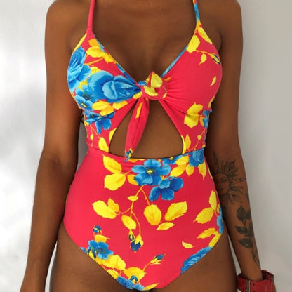 One Piece Bathing Suit Women Swimsuit Hollow Out Swimwear Summer Beachwear