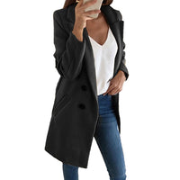 Casual Wool Blend Jackets Women Wool Jacket Female Plus Size Long Sleeve Winter Women Long Wool Coat Manteau Femme Hivers