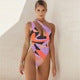 New  High Waist Backless Sexy Swimwear Conservative One-Piece  Swimwear Women  plus Size Bikini