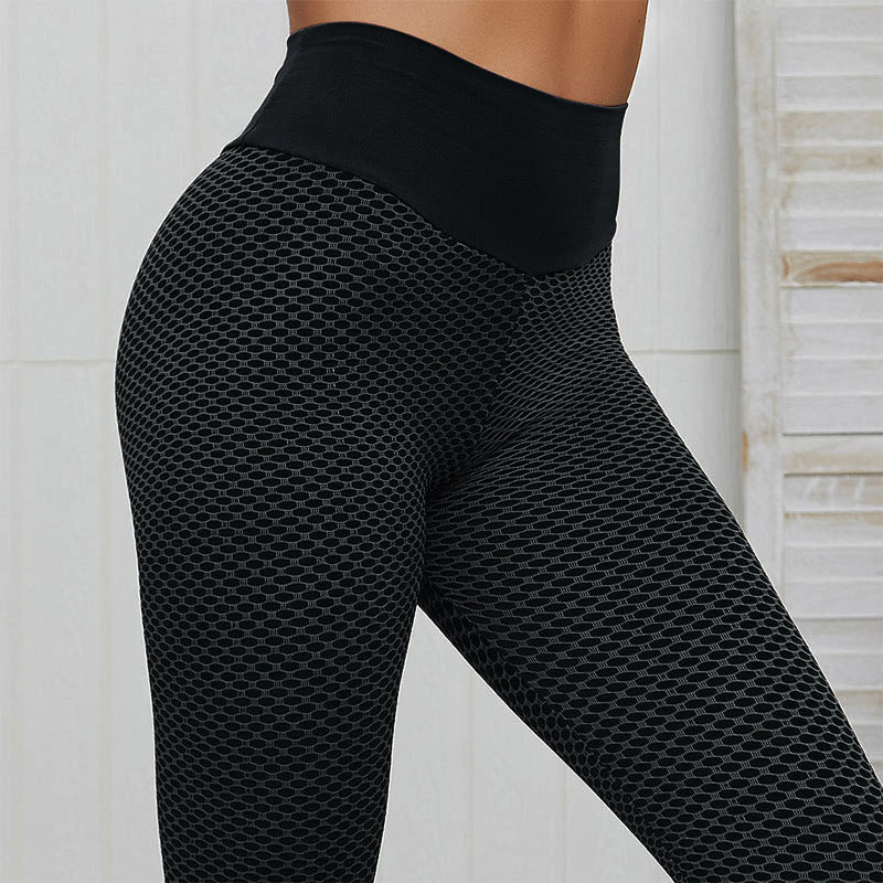 Style Breathable Peach Hip Yoga Pants Women High Top Sports Workout Clothes Seamless Hip Lifting Tights Leggings