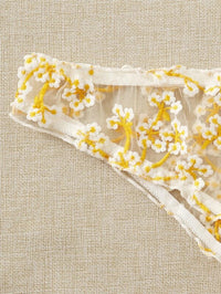 Sexy New  Sexy Lingerie Women Fresh Floral Embroidery Sexy Sleepwear
