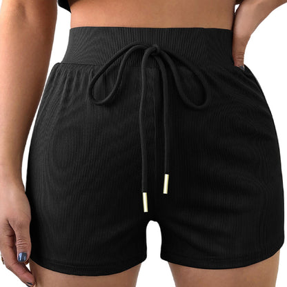 New  Sports Casual Shorts High Waist Slim Yoga Running Short Shipment Pants for Women